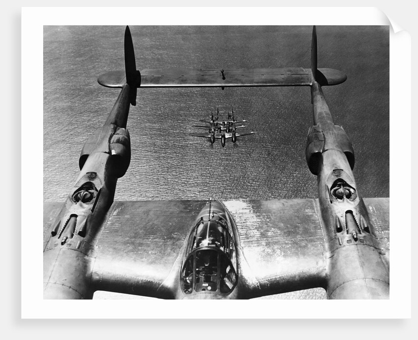 Lockheed P-38 Lightning Pursuit Fighters by Anonymous