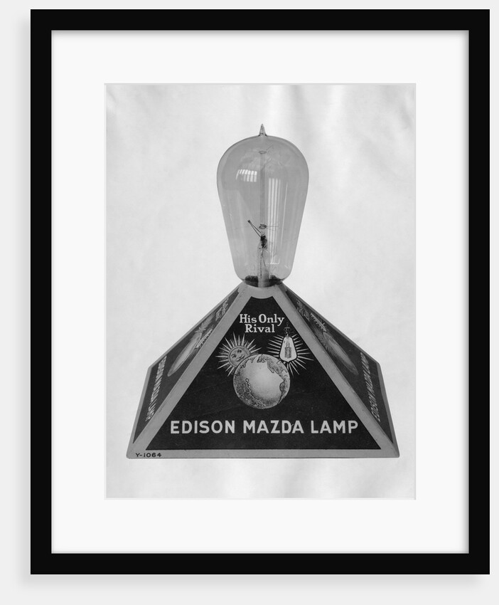 Edison Mazda Lamp by Anonymous