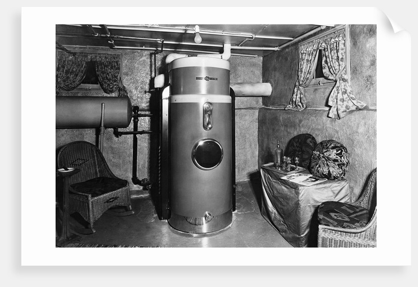 GE Oil Furnace in Residence by Anonymous