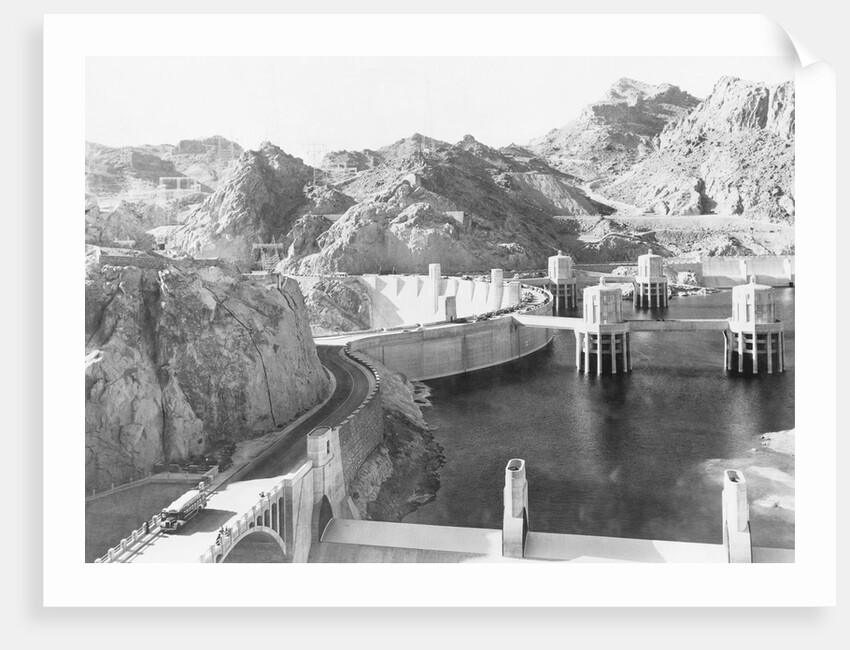 Intake Towers of Boulder Dam by Anonymous