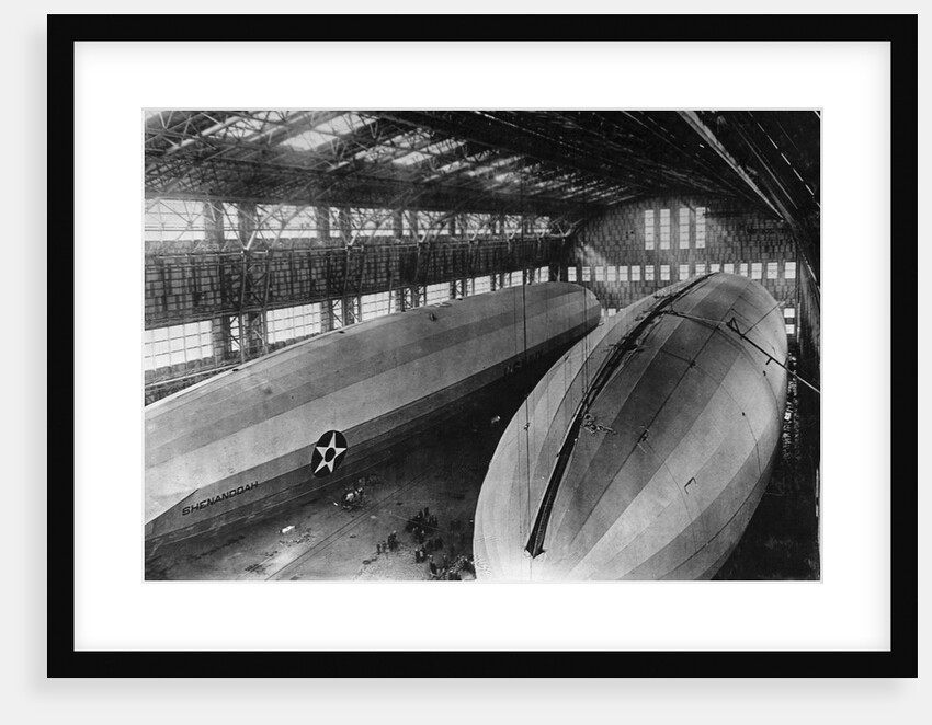 Airship Hangar by Anonymous