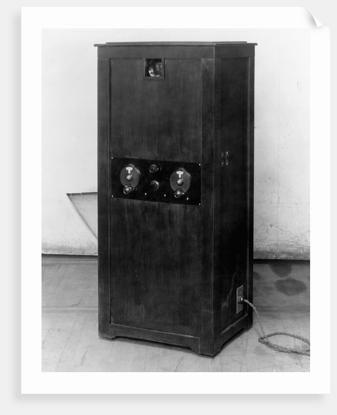 Television Receiver with Sight and Panel by Anonymous