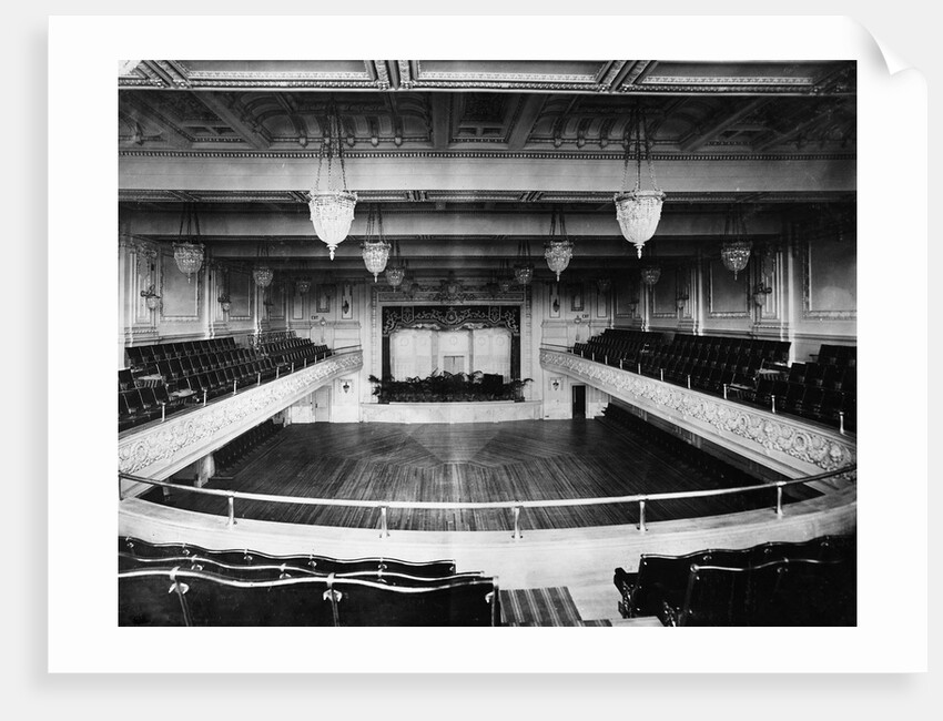 Interior of a Masonic Temple by Anonymous