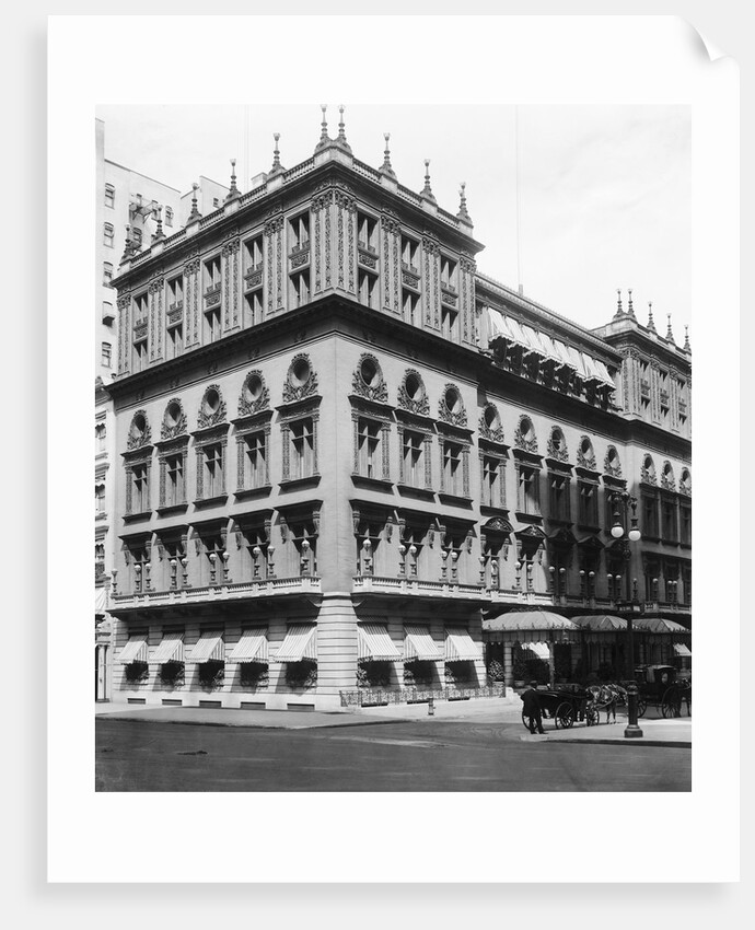 Exterior of Delmonico's Hotel by Anonymous