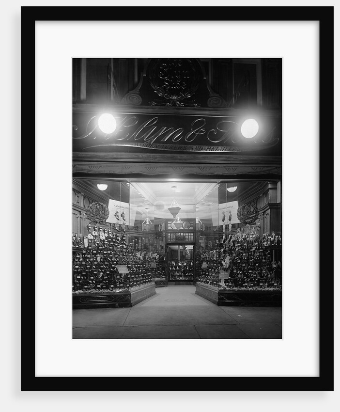 Entrance to a Shoe Store by Anonymous
