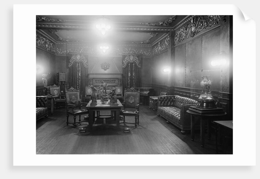 71st Regiment Club Room by Anonymous