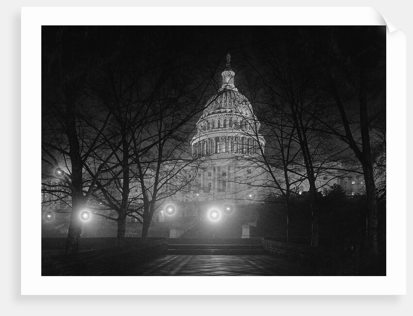US Capitol from Pennsylvania Avenue by Anonymous