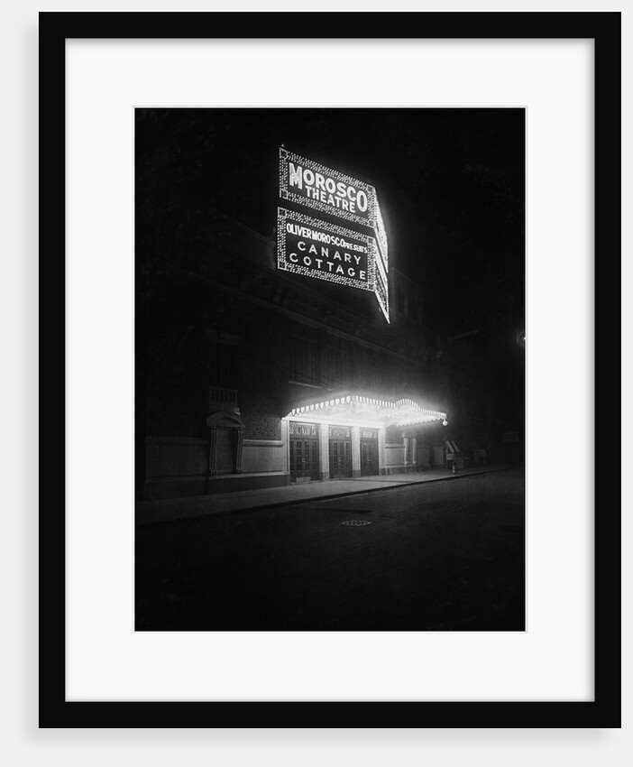 Morosco Theatre by Anonymous