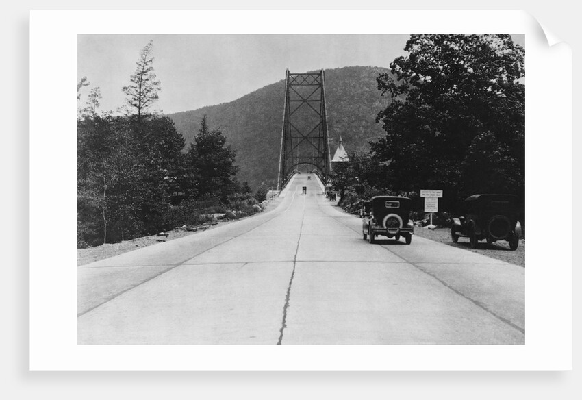 Approaching the Bear Mountain Bridge by Anonymous
