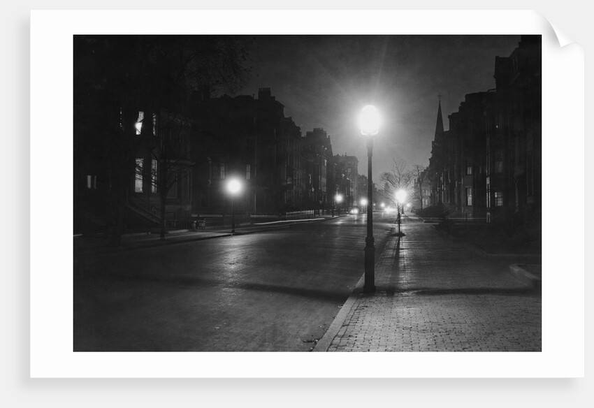 Incandescent Street Lamps by Anonymous