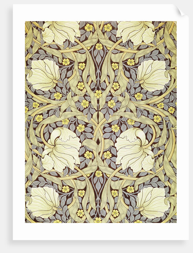 Pimpernell Wallpaper Design by William Morris