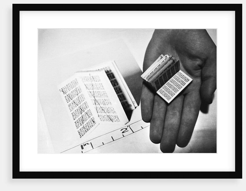 Miniature Spy's Code Book by Anonymous