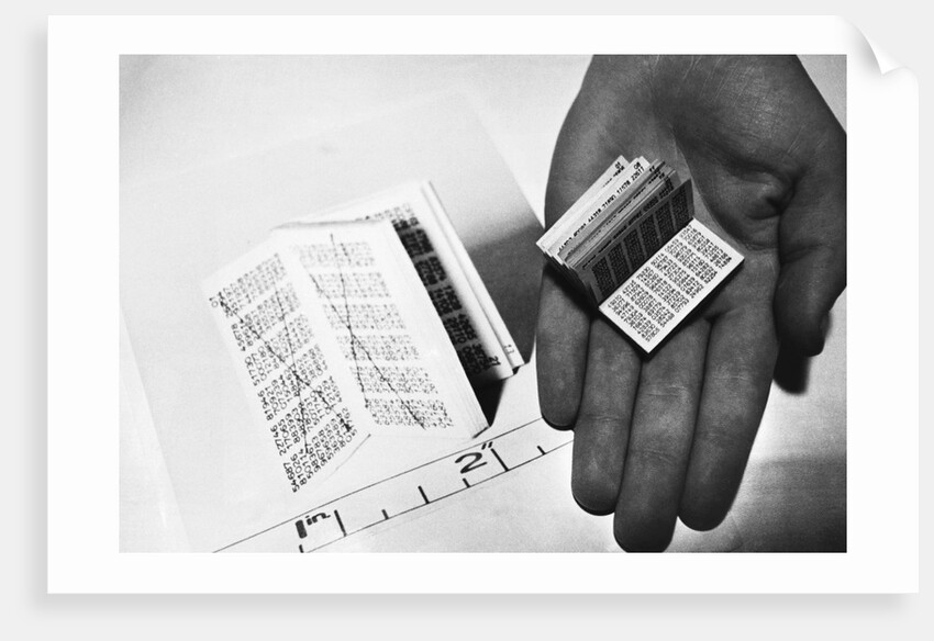 Miniature Spy's Code Book by Anonymous