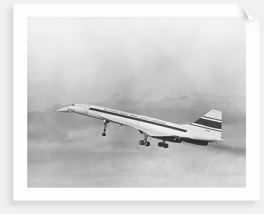 First Flight of the Concorde by Anonymous