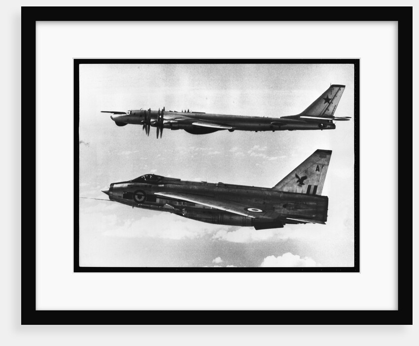 British Fighter Intercepting Soviet Bomber by Anonymous