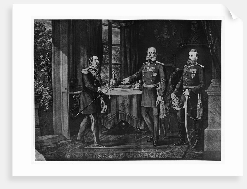 Surrender of Napoleon III by Anonymous
