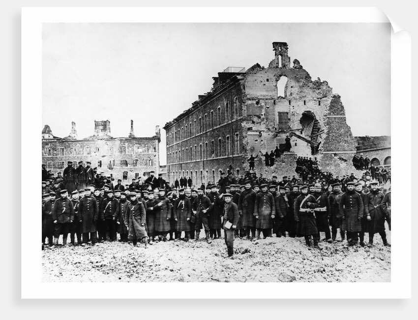 Soldiers at Fort Issy II by Anonymous