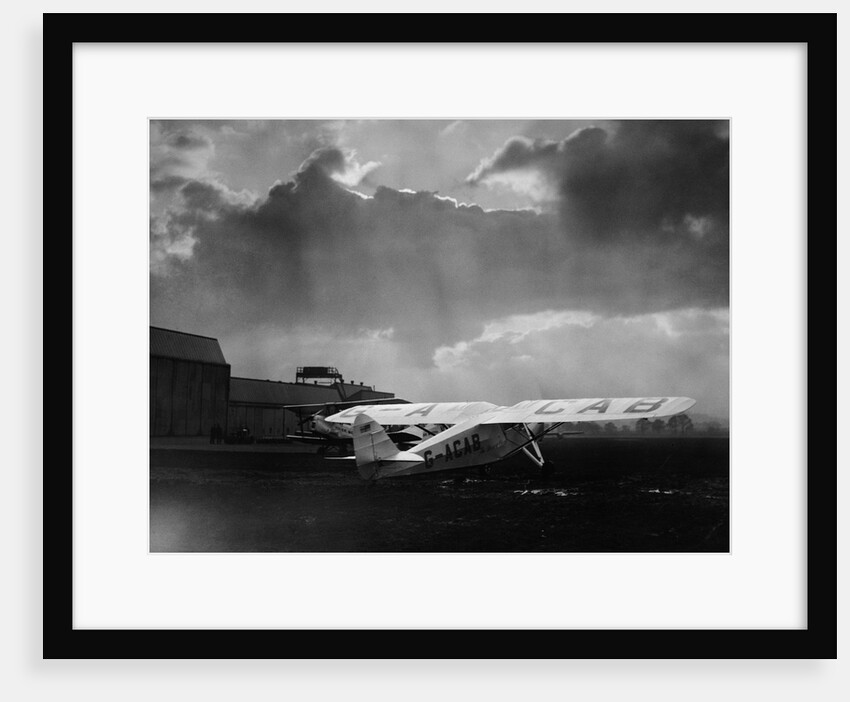 Amy Johnson's "The Desert Cloud" Preparing for Take Off by Anonymous