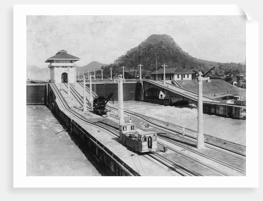 Miraflores Lock by Anonymous