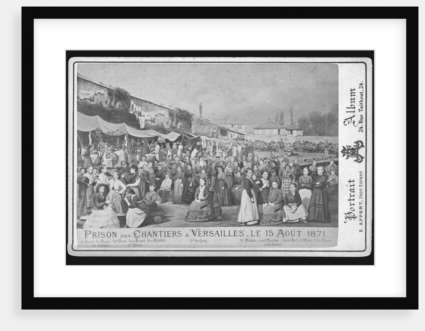 Women Communards in Concentration Camp at Versailles, 1871 by Anonymous