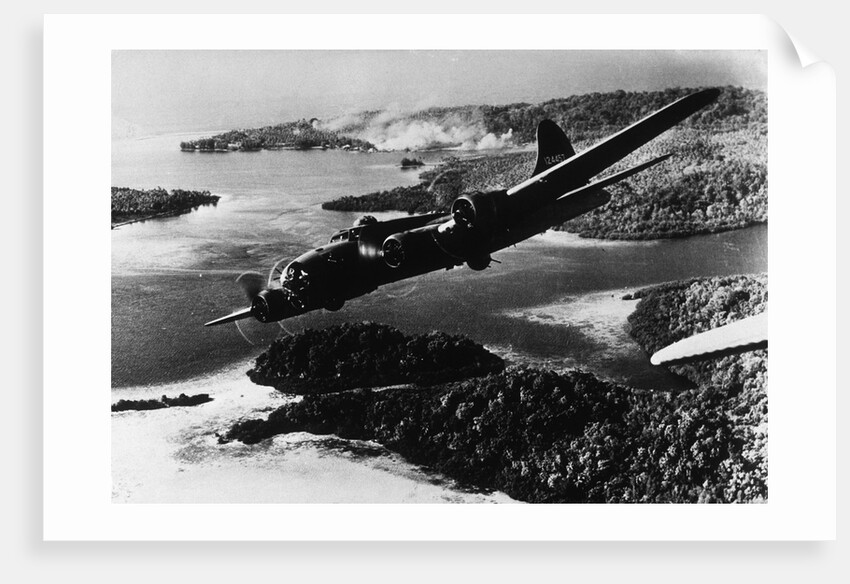U.S. Flying Fortress, WWII by Anonymous