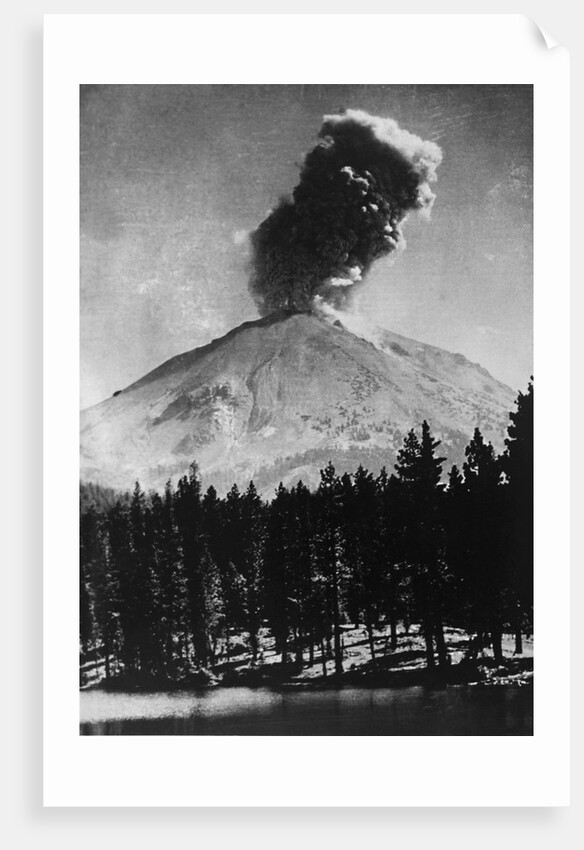Volcano - Lassen Peak, USA by Anonymous