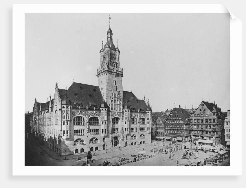 Stuttgart Town Hall by Anonymous