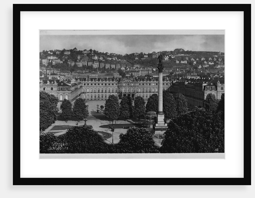 A View of Schlossplatz by Anonymous