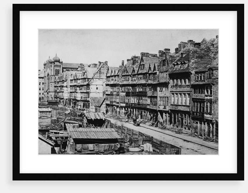 Frankfurt's Jewish Quarter by Anonymous