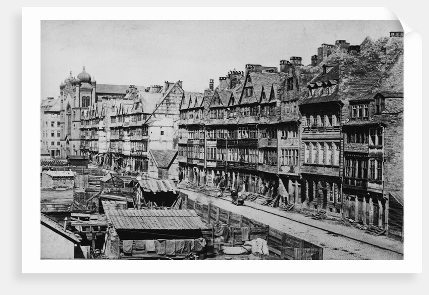 Frankfurt's Jewish Quarter by Anonymous