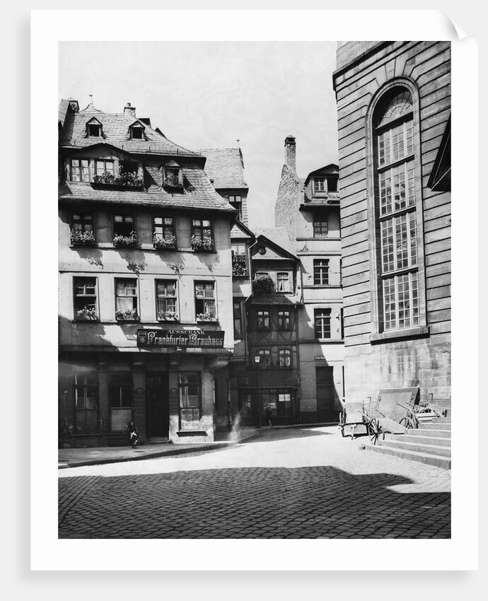 Frankfurt Old Town by Anonymous