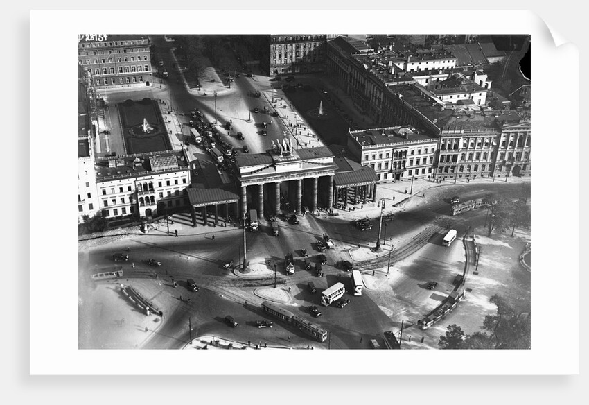 The Brandenburg Gate by Corbis