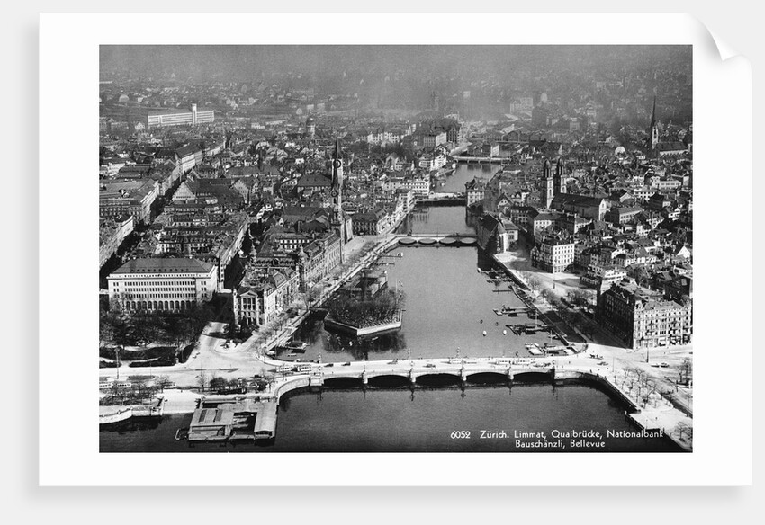 A View of Zurich by Anonymous