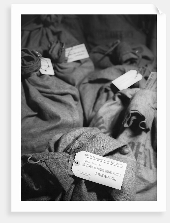 Bags of Censored Wartime Mail by Anonymous