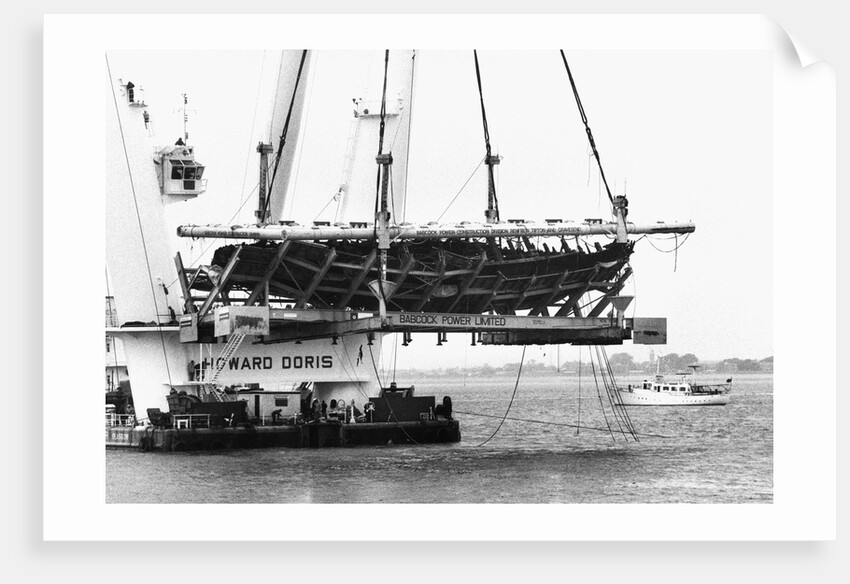 Reclaming Mary Rose Ship by Anonymous