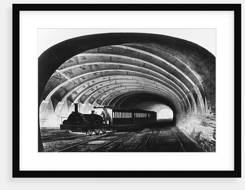 Metropolitan Underground Train by Anonymous