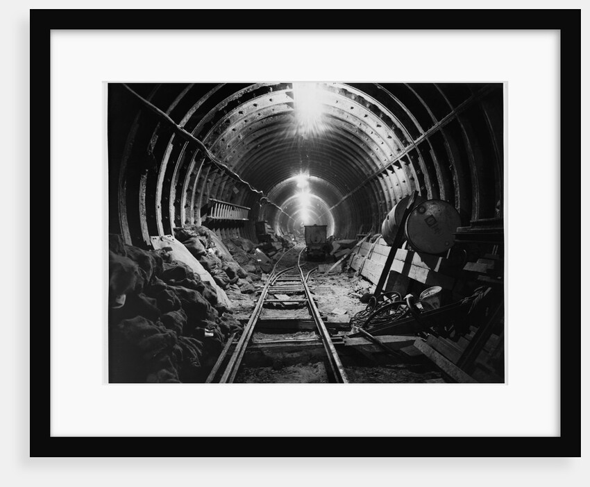 Subway Tunnel Under Oxford Circus by Anonymous