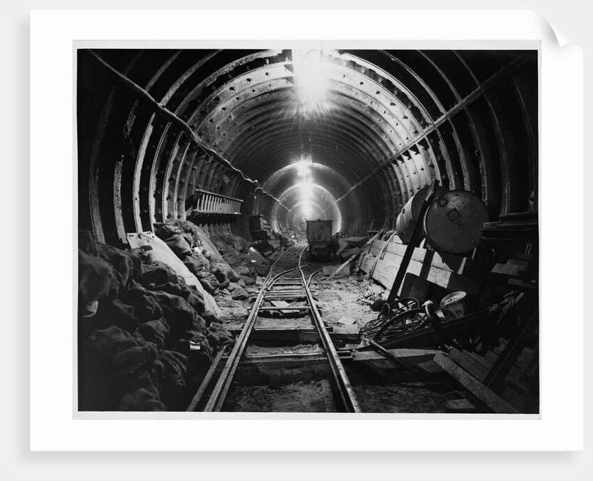 Subway Tunnel Under Oxford Circus by Anonymous