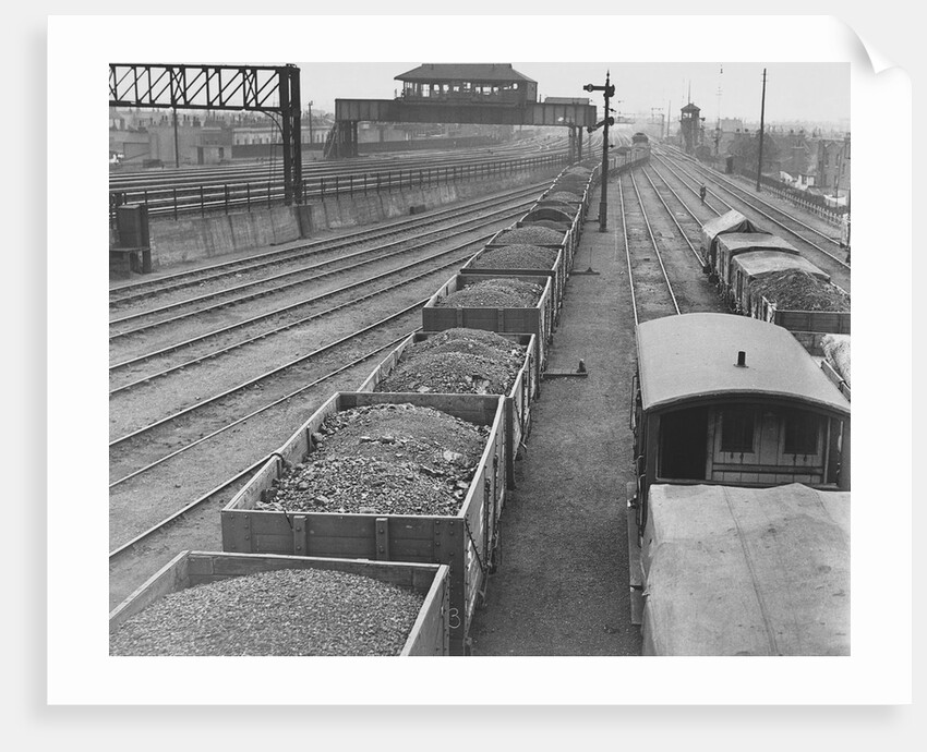 Freight Car Carrying Coal by Anonymous