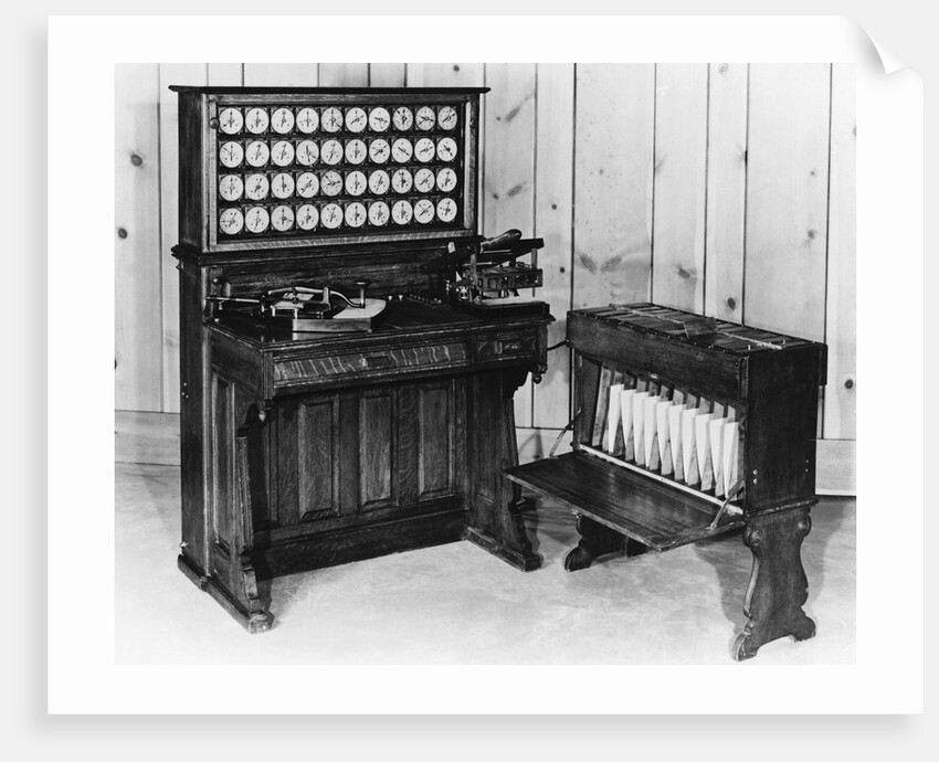 Hollerith Tabulator by Anonymous