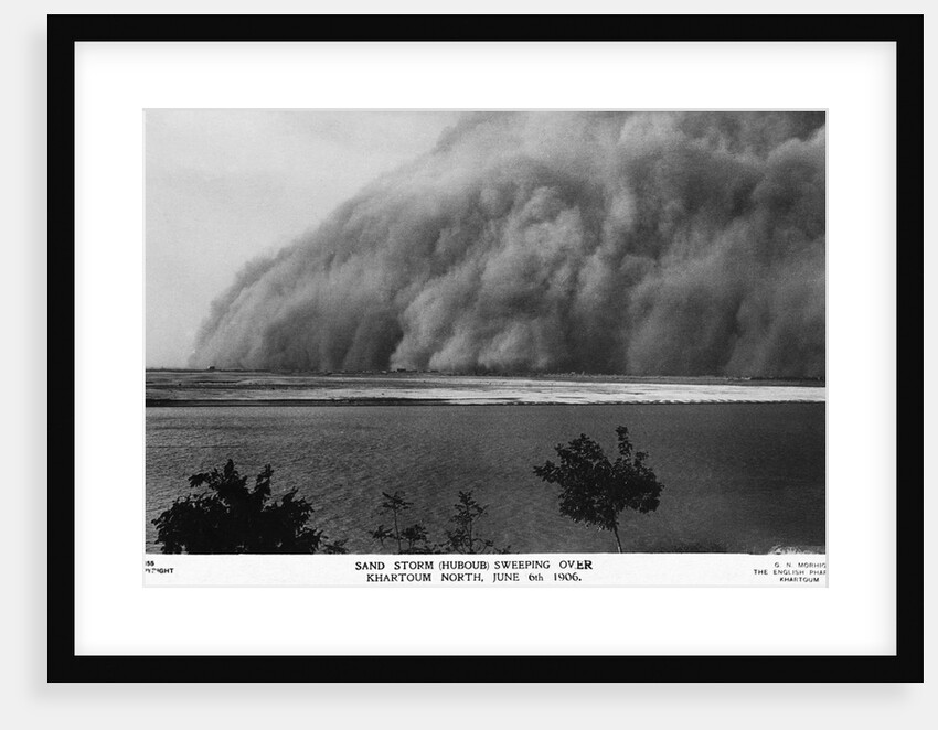 Sand Storm or Hunoub in North Khartoum by Anonymous