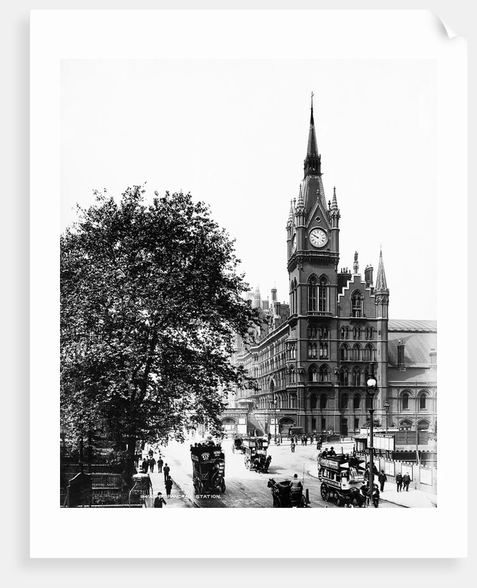 St. Pancras Railway Station by Anonymous