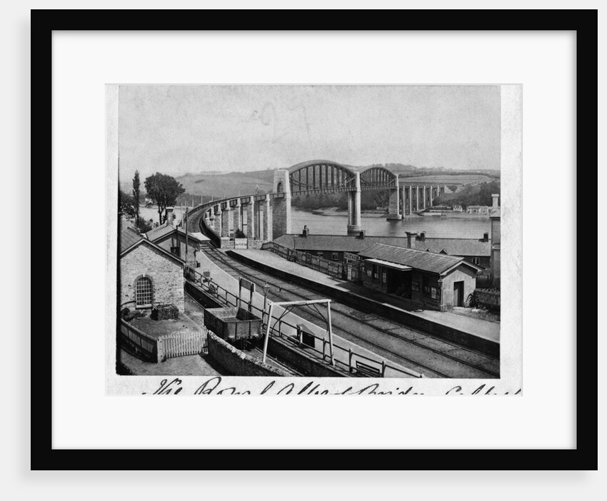 Saltash Railroad Bridge by Anonymous