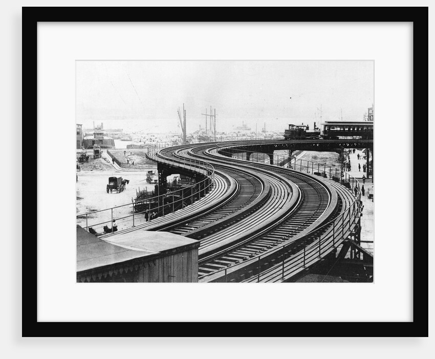 Elevated Railroad by Anonymous