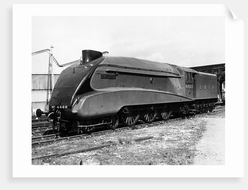 Mallard Locomotive by Anonymous