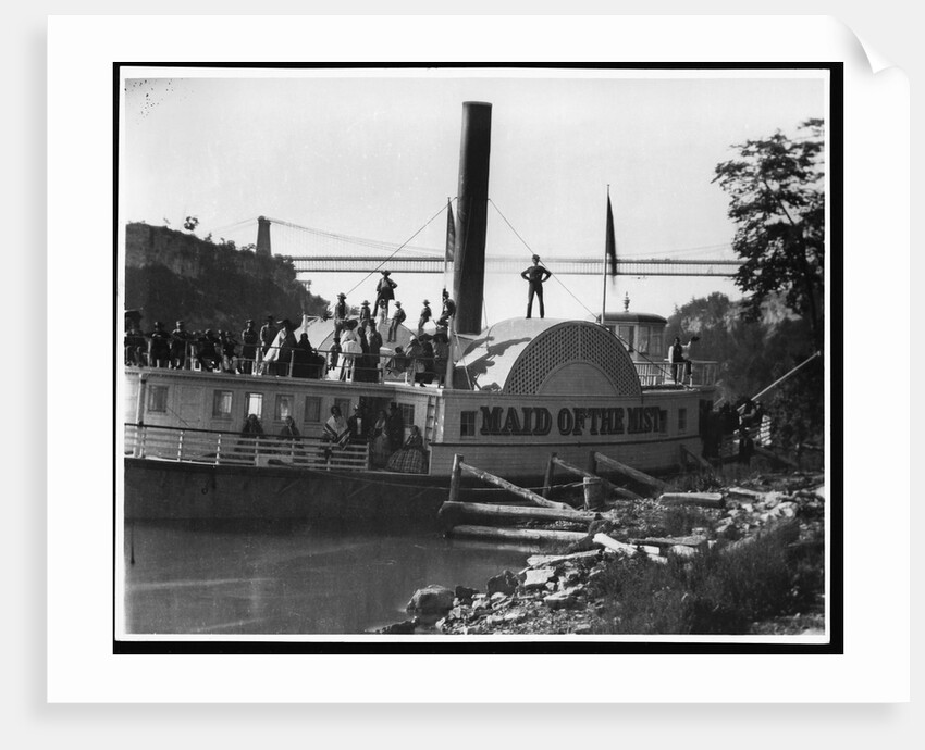Pleasure Boat at Niagara by Anonymous