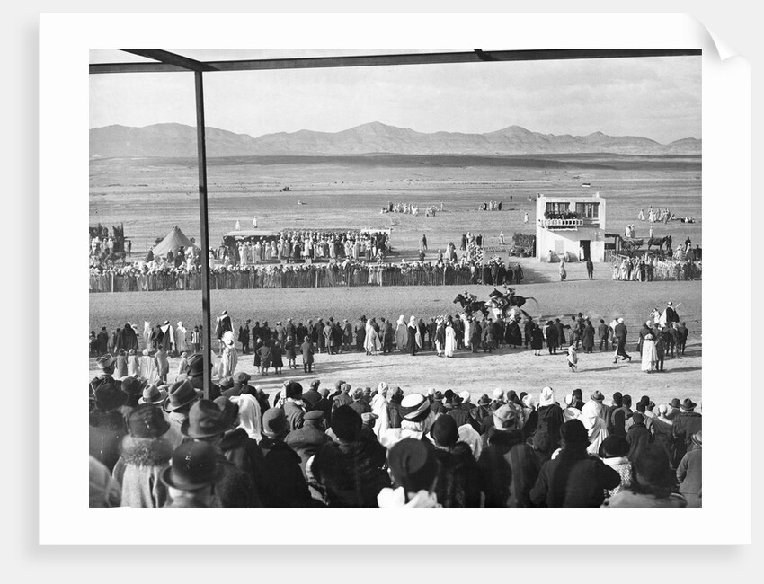 Biskra Racetrack by Anonymous