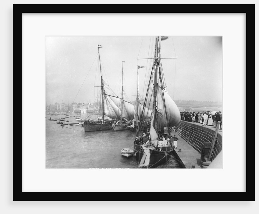 Sailing Yachts at Ramsgate by Anonymous