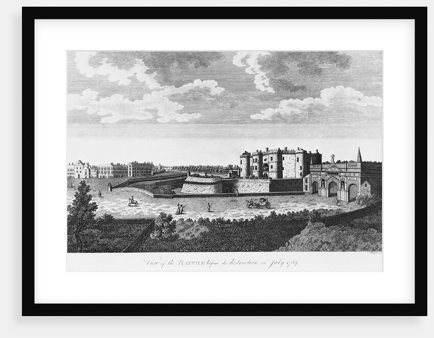 Bastille Buildings by Anonymous