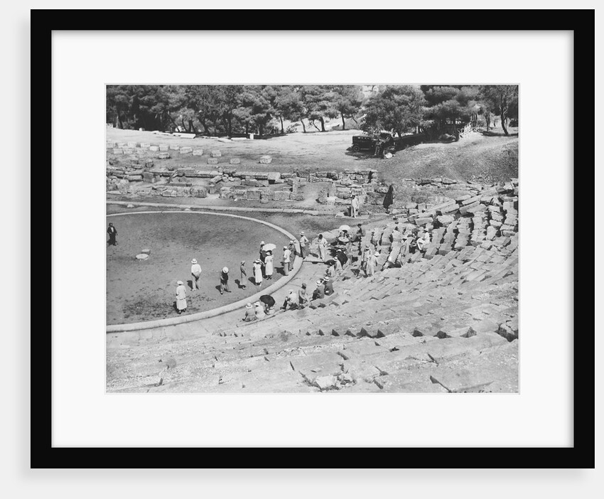 Tour of a Ruined Amphitheater by Anonymous